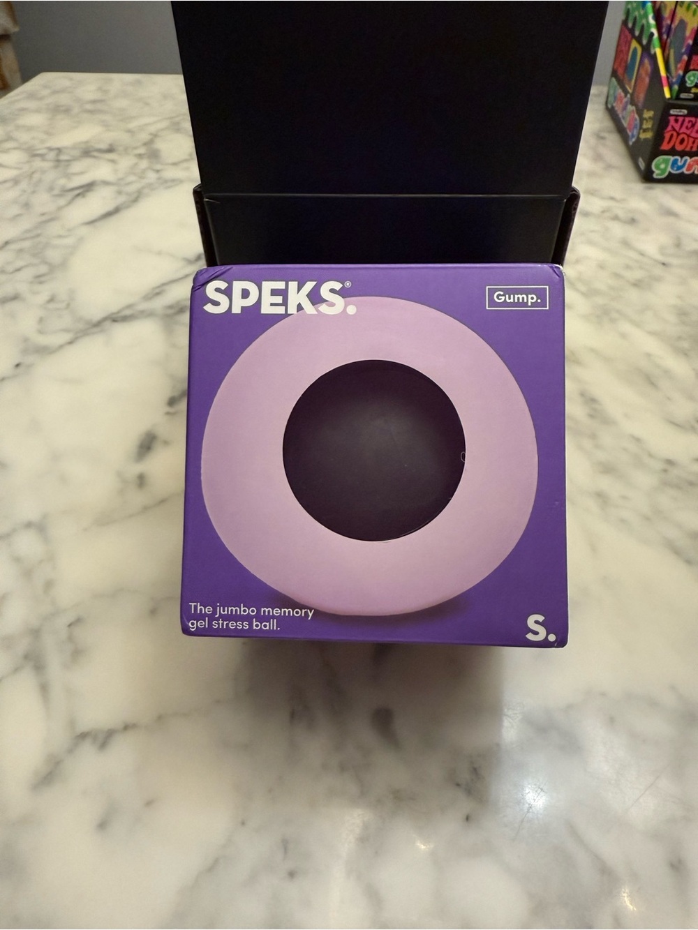 SPEKS Gump Jumbo Memory Gel Stress Ball - Purple
